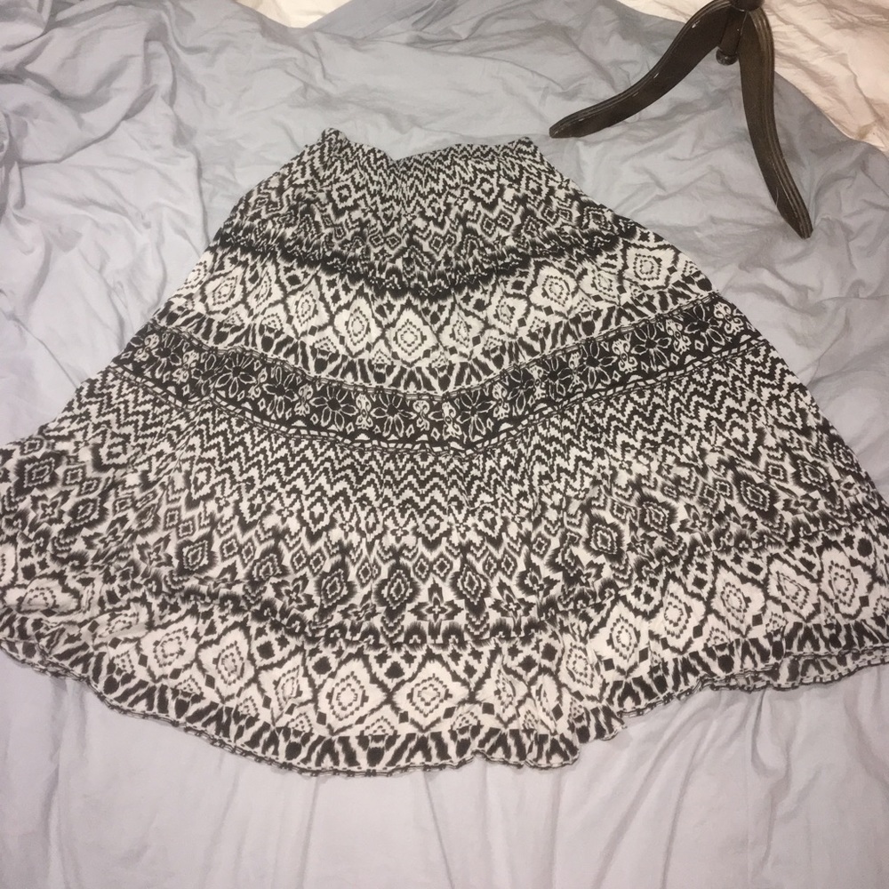 Tiered maxi skirt by Valerie Stevens